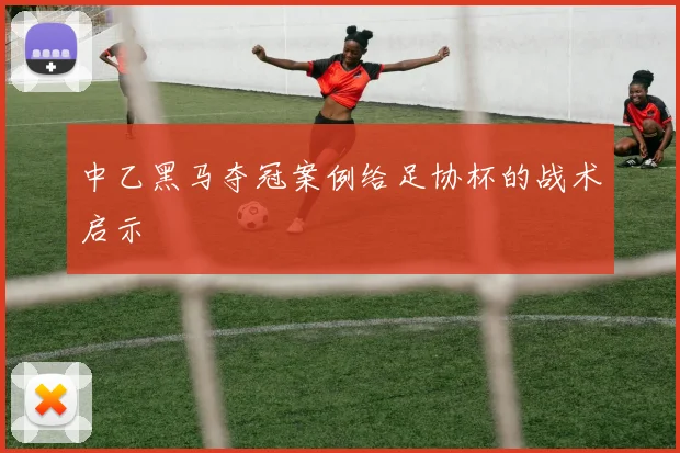 中乙黑马夺冠案例给足协杯的战术启示